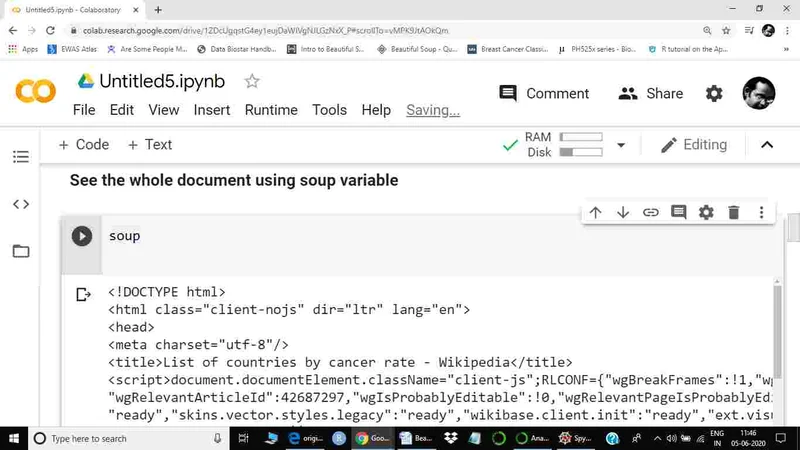 Detailed Guide To Web Scraping Using Python's Beautiful Soup